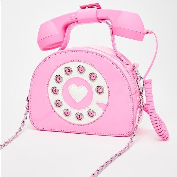 Dolls Kill Handbags - Sugar Thrillz Telephone Crossbody Purse 💗